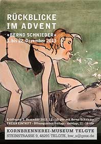 Plakat Nr. 1 zu Ausstellung 'Rückblicke im Advent' in der Galerie des Kornbrennerei-Museums Telgte