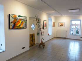 Einzelausstellung 'Traum und Wirklichkeit' im Bürgerhaus Greffen, Perspektive