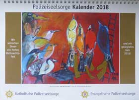 Polizeiseelsorge-Kalender 2018, Auflage ca. 30.000